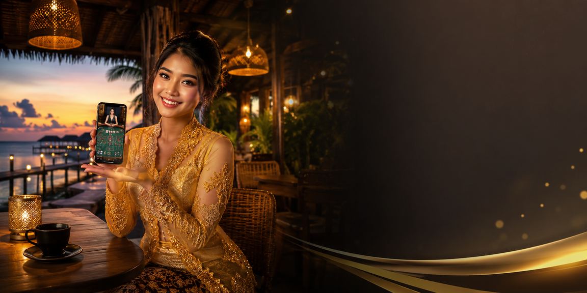 Wanita berbaju kebaya dari Sabah bermain baccarat di kasino dalam talian ar88